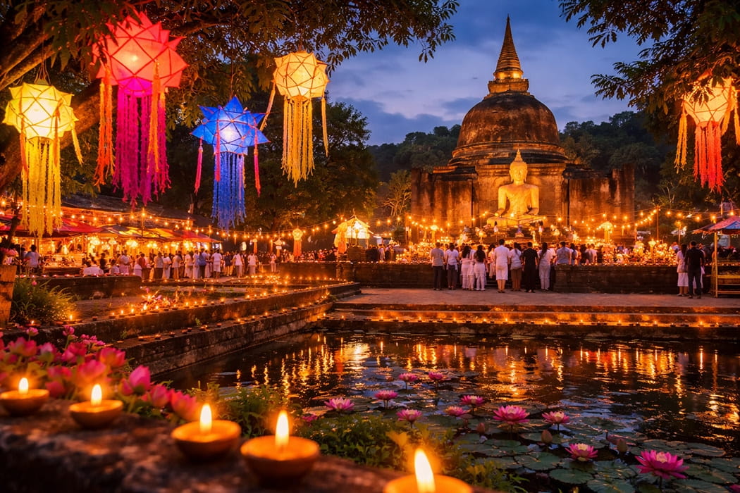 Celebrating Vesak Festival in Polonnaruwa: Lanterns, Traditions & Cultural Experiences